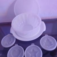Set 7 pezzi Stampo Tupperware Vintage