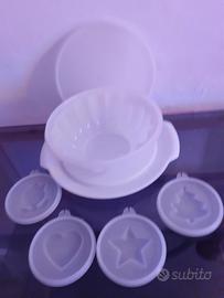 Set 7 pezzi Stampo Tupperware Vintage