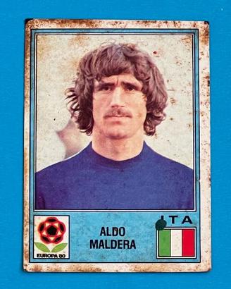 ALDO MALDERA n° 153 Figurina Panini EUROPA 80
