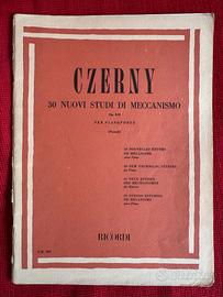 Czerny 30 nuovi studi di meccanismo