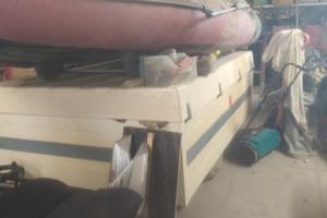 gommone più carrello tenda 