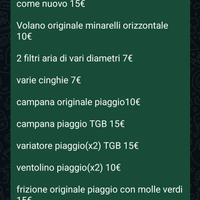 SMEMBRO MINARELLI E PIAGGIO
