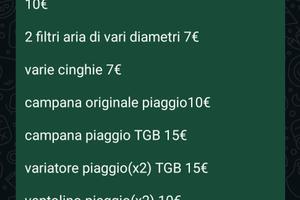 SMEMBRO MINARELLI E PIAGGIO