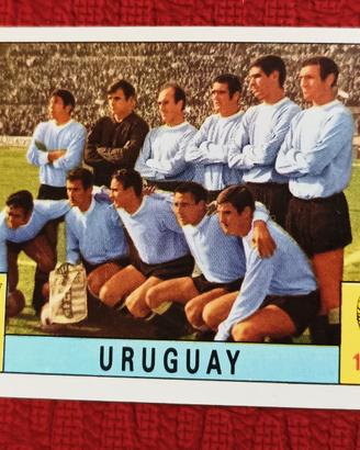 Mexico 70 - Uruguay  ° retro verde - mai attaccata