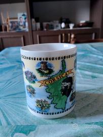 Tazza mug da collezione della Corsica 10 euro