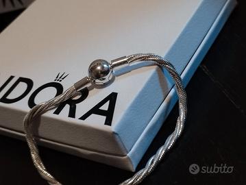 bracciale pandora maglia intrecciata 19 cm 