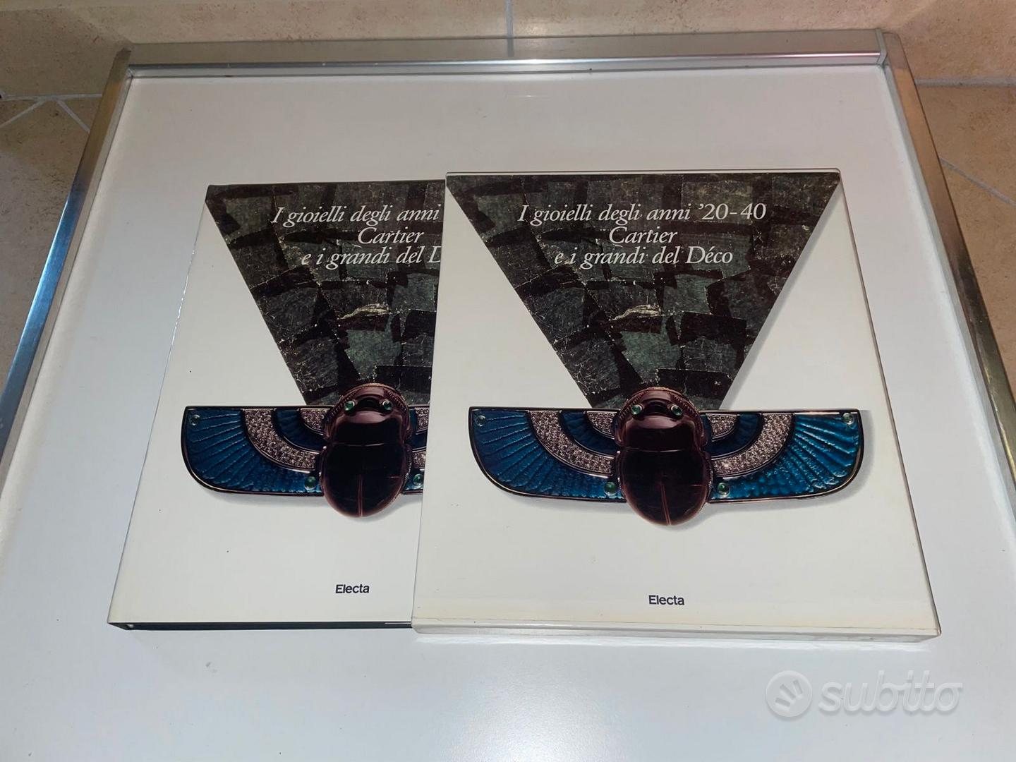 I GIOIELLI DEGLI ANNI '20-40 CARTIER - ELECTA 1986 - Libri e
