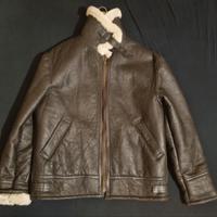 Montone da Aviatore taglia L in pelle