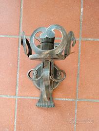 Applique vintage in ferro battuto 