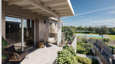 VILLA A SCHIERA A CASTELNUOVO DEL GARDA