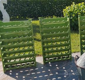 portabottiglie impilabili 