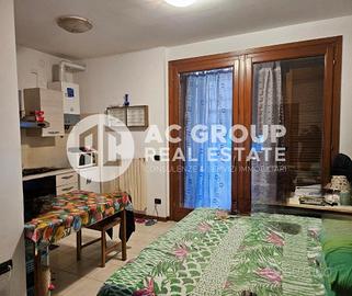 Rovello Porro - monolocale arredato con giardino