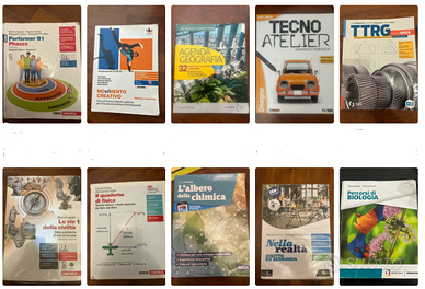 libri scuole medie e biennio superiore