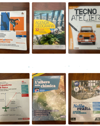 libri scuole medie e biennio superiore