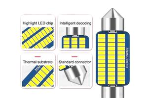 LAMPADINA LED CANBUS C10W FESTOON 36MM 30 LEDS