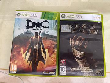 Devil may cry Dmc e Dead Space Xbox 360