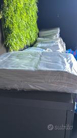 TRATTABILE Set di lenzuola matr, singole e federe