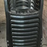 Sedie da girdino 9 plastica