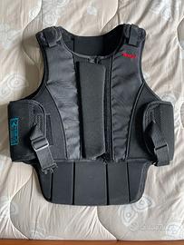 Bustino protettivo Equitaz. Tattini adulto con zip