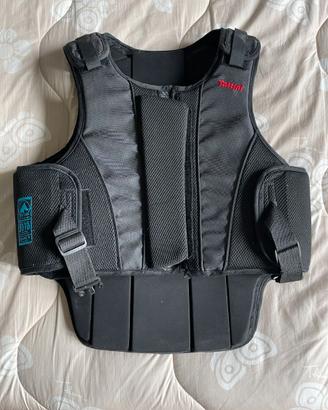 Bustino protettivo Equitaz. Tattini adulto con zip