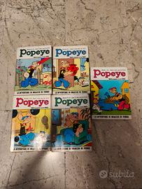 Lotto fumetti popeye vintage