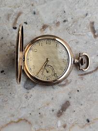 Orologio da taschino placato in oro