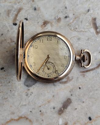 Orologio da taschino placato in oro