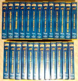 Disney's Magic English da 1-25 VHS Collezione 1996