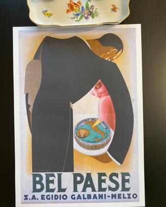 Bel paese Galbani Poster grande quadro cucina