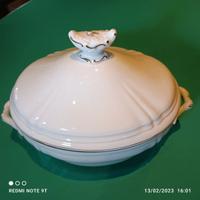 Ceramica Richard Ginori anni 50, bordo oro