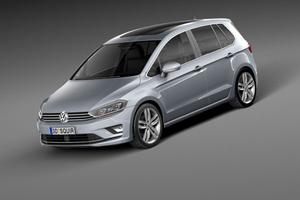 Volkswagen Golf Sportsvan 1.6 TDI Comfortline Blue