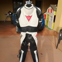 tuta 48 dainese divisibile uomo in pelle