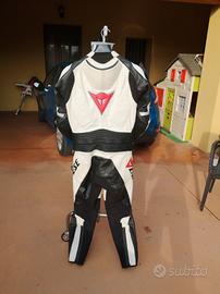 tuta 48 dainese divisibile uomo in pelle