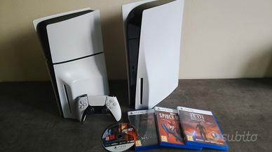 Doppia PS5 + giochi e controller (USATA 1 MESE)