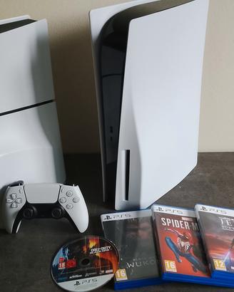 Doppia PS5 + giochi e controller (USATA 1 MESE)