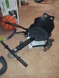 carrello con seduta overboard 