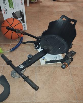 carrello con seduta overboard 