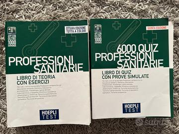 libro e quiz per professioni sanitarie