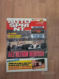 Autosprint 1991 Lancia Delta Evoluzione Incidente