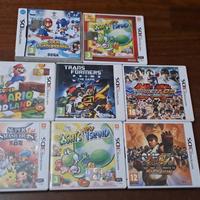 lotto 8 giochi Nintendo ds e 3ds