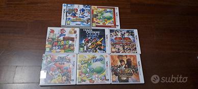 lotto 8 giochi Nintendo ds e 3ds