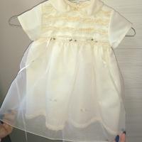 Vestito Battesimo Bimba 3 mesi.