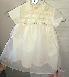 Vestito Battesimo Bimba 3 mesi.