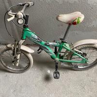 bicicletta bimbo ruote da 16