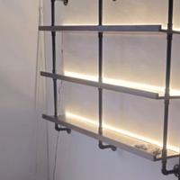 Mensola da parete  con luci led