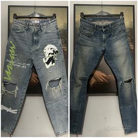 Lotto di 4 jeans e 2 pantaloni