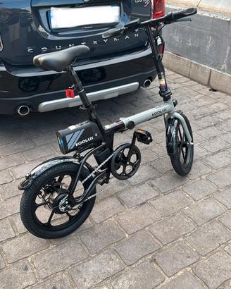 Bicicletta elettrica koolux pieghevole