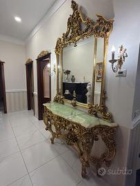 Consolle imperiale SILIK con appendiabiti