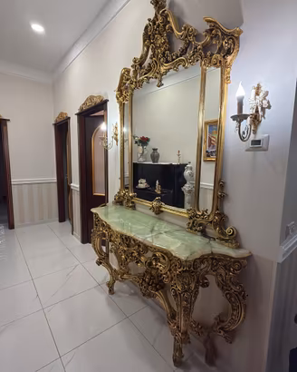 Consolle imperiale SILIK con appendiabiti