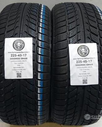 2 gomme 225 45 17 goodride a40678